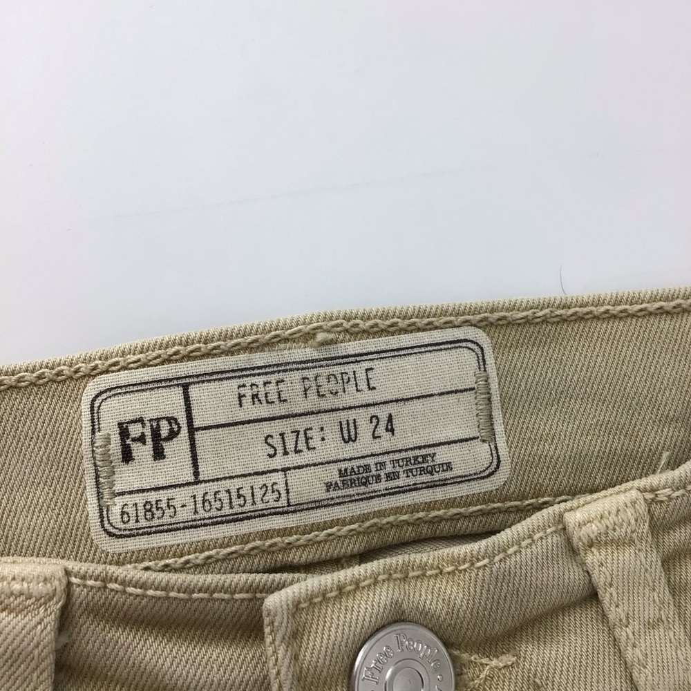 Free People High Waisted Busted Knee Skinny Jeans - Picture 4 of 4